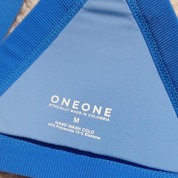 ONEONE SWIMWEAR Electric Blue Kameron Top & Jesse Bottoms SET - Picture 7 of 8